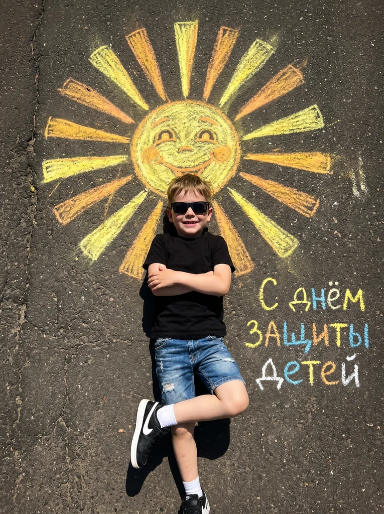 С днём защиты детей