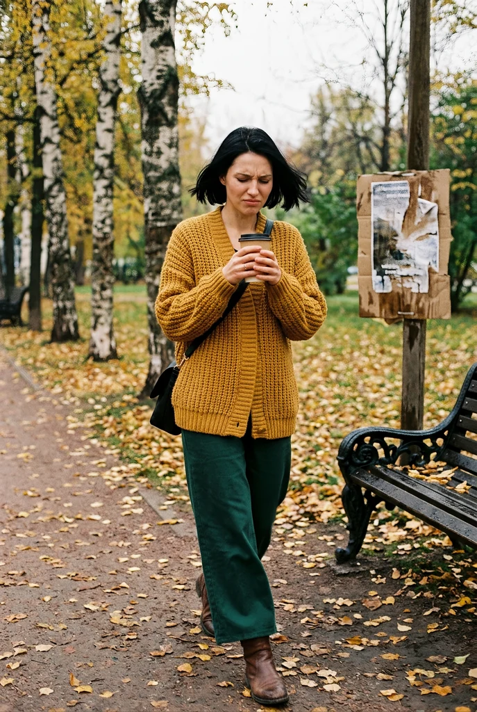 Золотая осень фотосессия в парке