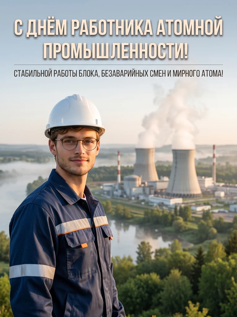 Атомщик у станции