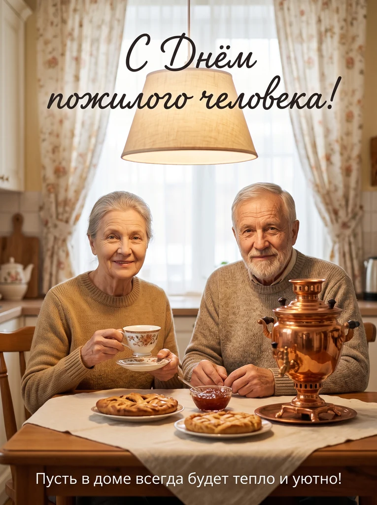 Чаепитие с самоваром