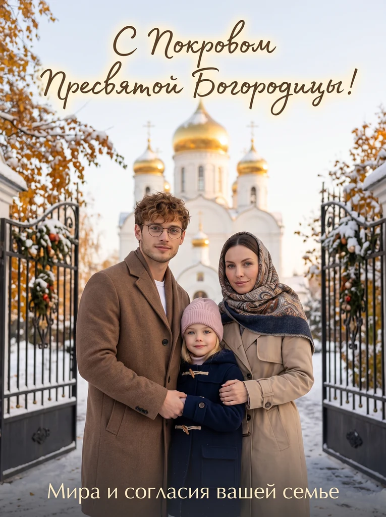 Семья на Покров