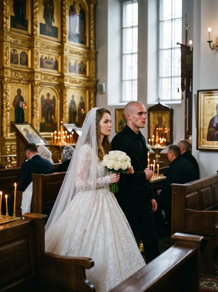 Фотосессия в церкви